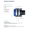 Isiflo Sprint koppeling, type 100, pe, 2x klem, Kiwa, 25 mm 