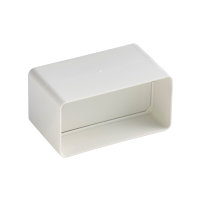 Nedco® pvc ventilatiekanaalverbinder incl. terugslagklep