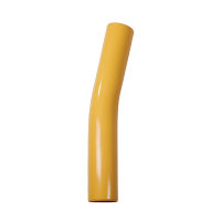 Bocht 11° voor gas, slagvast pvc, 2x spie