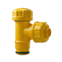 Gasaansluitstuk, slagvast pvc