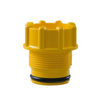 Afsluitplug voor gas aanboorzadel, slagvast pvc