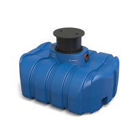 Regenwassertank, inkl. Teleskopschacht, Typ Easy Rain, unterirdisch