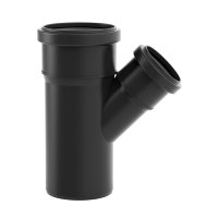 Valsir Blackfire HT Reduzierabzweig 45°, 2x Manschette/1x Spitzende