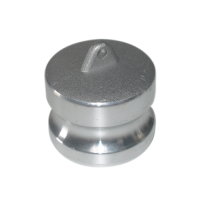 Camlock Blindstopfen, M-Teil, Aluminium