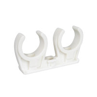 Walraven Rohrclip, doppelt
