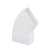 Nedco® pvc bocht, variabele hoek