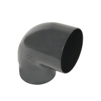 Nicoll Techtan Fallrohr-Bogen 87°, PVC, Klebemuffe x reduziertes Spitzende