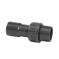 VDL 3-teilige Kupplung, PVC-U, 2x Klebemuffe