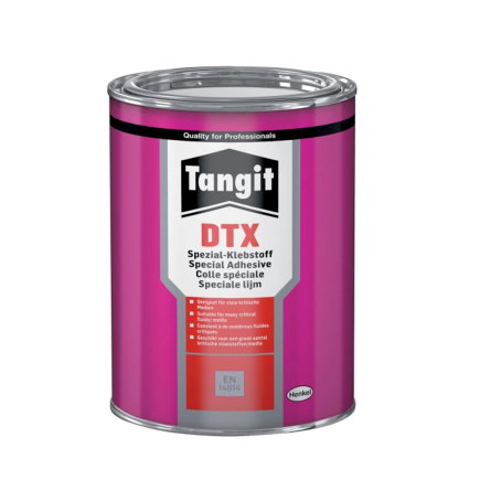 Tangit hard pvc-lijm, type DTX, blik à 500 gram 