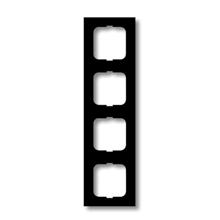 ABB Busch-Jaeger afdekraam, Future linear, 4-voudig, antraciet 