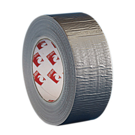 Stokvis duct tape basic, pe gecoate textiel, type 343162 GY, b = 50 mm, l = 50 m, grijs, per rol 