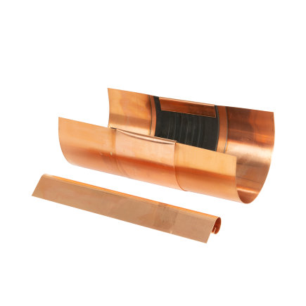 Separatieband voor mastgoot, roodkoper, model M400 