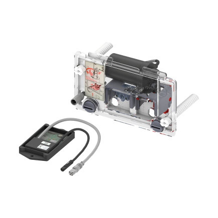 TECEplanus radiografische bediening voor opklapbare steunbeugels, 12 V adapter 