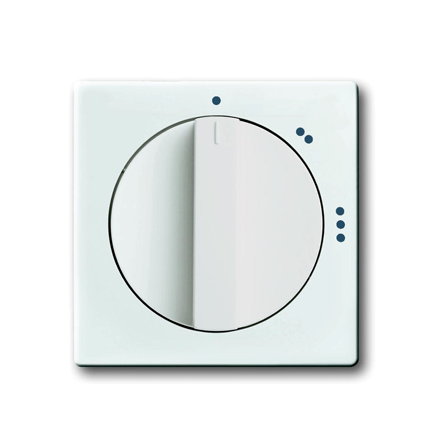 ABB Busch-Jaeger afdekplaat, 3-standenschakelaar, Future linear, zonder nulstand, wit 