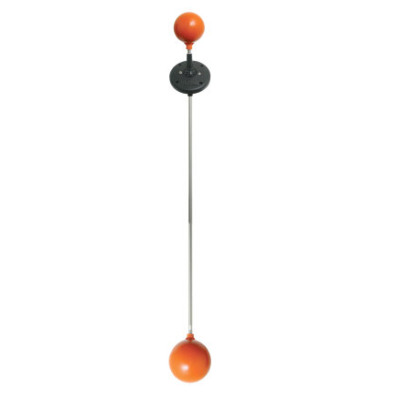 Apex dobber, water niveau indicatie, type Visiball, oranje, 115 mm en 150 mm, h = max. 3 meter 