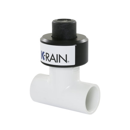 K-Rain doorstroomsensor, 32 mm inwendig lijm, T-stuk + kraag + 735 sensor 