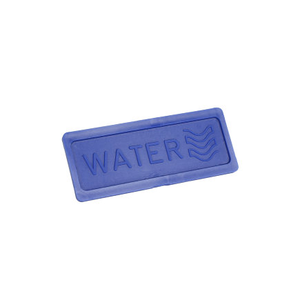 AVK Tragplatte Wasser, blau, f. AVK Straßenkappe, Typ Purdie 
