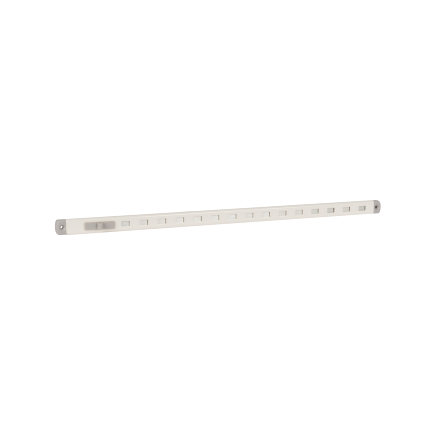 Nedco ventilatiestrip, type P, aluminium, 880 x 20 mm, wit 