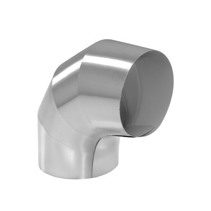 Armacell Arma-Chek Silver bocht 90°, ommanteling zonder isolatie, max. buitendiameter iso 70 mm 