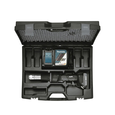 Bonfix mini accu persmachine, set in koffer, 15kN, type Comfort, 18V - 1,5 Ah 
