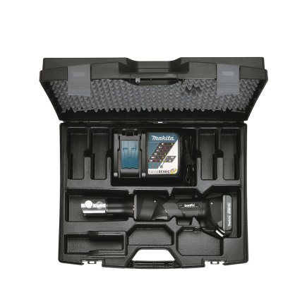 Bonfix Mini-Akku-Pressmaschine, Set im Koffer, 19kN, Typ Facelift, 18 V - 1,5 Ah 
