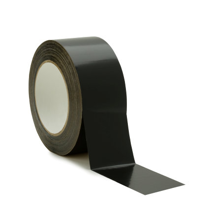 VASTR Totaal tape, 100 mm x 25 m, zwart 
