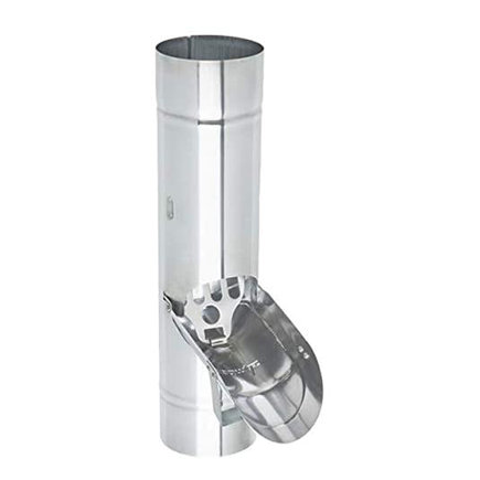 NTZ hwa regentonklep incl. rooster, zink, mof x spie, l = 400 mm, 80 mm