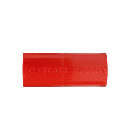 Pipelife Polvite elektra sok, pvc, rood, 19 mm