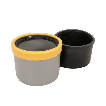 Wavin putwandinlaat, Tegra, pvc, 125 mm 
