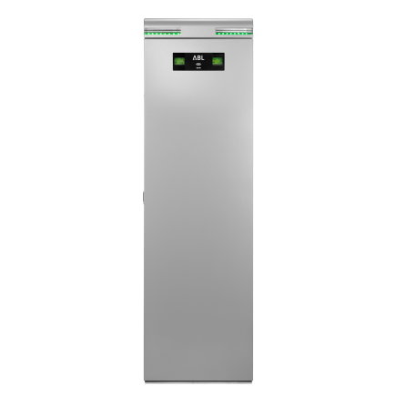 ABL laadstation, laadzuil eMC2, 2x 22 kW, 63 A, 400 V, 3-fase, 2x type 2 contactdoos, extender 