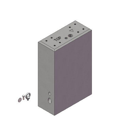 ABL fundering voor montagezuil Wallbox eMH1, eMH2 en eMH3, beton, STEMH10/20/30 en POLEMH1/2/3 