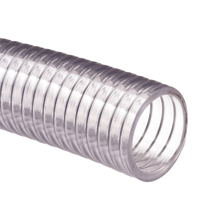 Alfaflex transparante zuig- / persslang, Alfacier, 50 x 61 mm, l = 30 m 