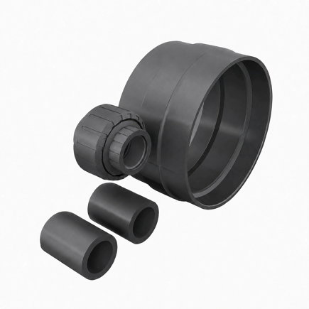 DAB E.sytank aansluitkit, pvc, 160 mm