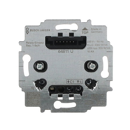 ABB Busch-Jaeger Flextronics relaissokkel, zonweringsturing, 1-voudig, 230 V