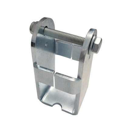 Canalit verstelbaar voetje, gegalvaniseerd staal, voor montagerail 41 x 41 mm 