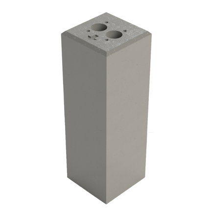 ABL betonnen fundering voor montagezuil STEMHX0, tbv Wallbox eMH3 
