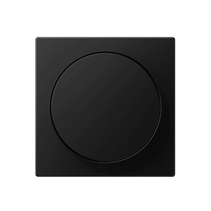 Jung afdekplaat, voor dimmer, A range, zwart mat 