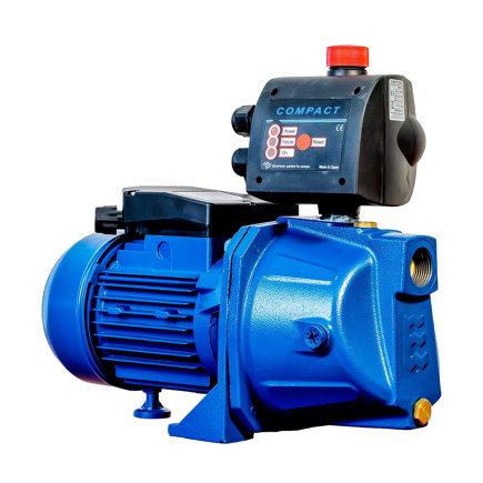 Elpumps zelfaanzuigende hydrofoor, gietijzer, JPV 1300 B Automatic, 1,3 kW, 230 V