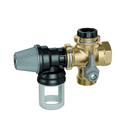 Caleffi inlaatcombinatie, type 5265, ¾", 10 bar 