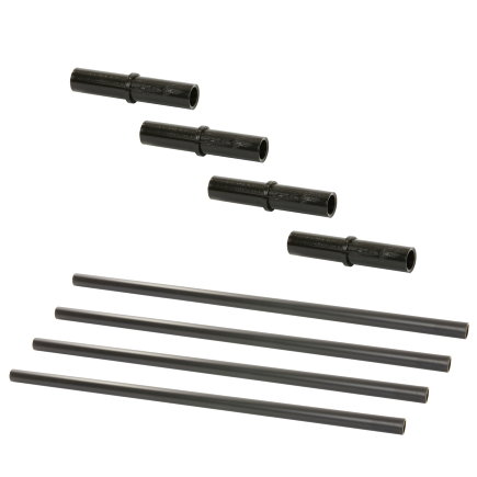 SummerRain verlengbuis set, 4 verlengbuizen en 4 koppelstukken 