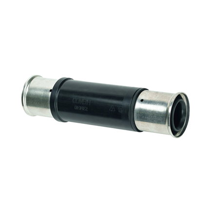 Henco reparatie koppeling, pvdf, rvs, 2x pers, type 53PK, epdm, 10 bar, 40 mm 