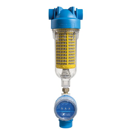 Atlas Filtri waterfilter, zelfreinigend, met K-matic, binnendraad, 1"