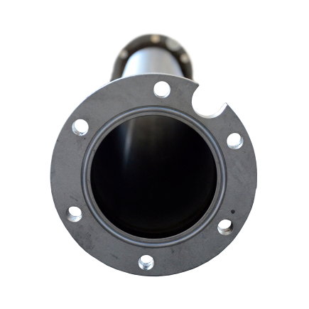 Stijgbuis voor bronpomp, 4", met flenzen, rvs 304, 104 x 2 mm, l = 6 m 