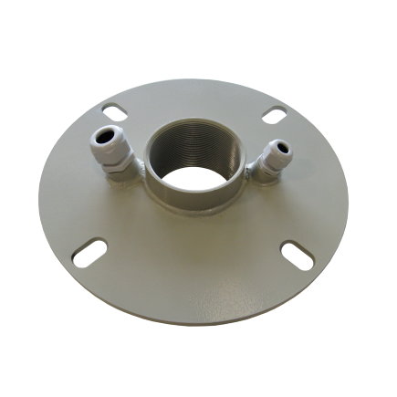 Bronkap voor bronpomp, staal, 3", voor pvc flens 160 en 200 mm 