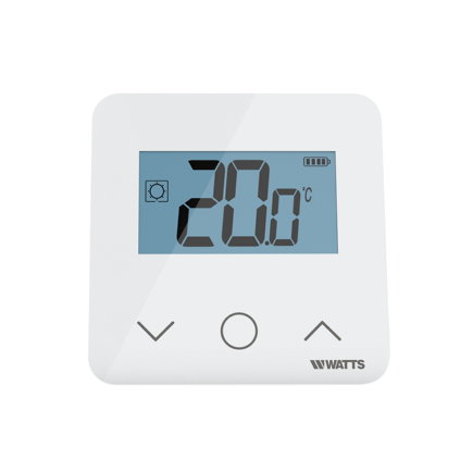 Watts Vision 2.0 thermostaat, digitaal, type WT-D03 HC, bedraad, wit, 24/230 V 