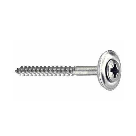 Steelies Ultimate spenglerschroef, rvs 304, met ring, pozidriv-2, 4,5 x 30 mm, 200 stuks 