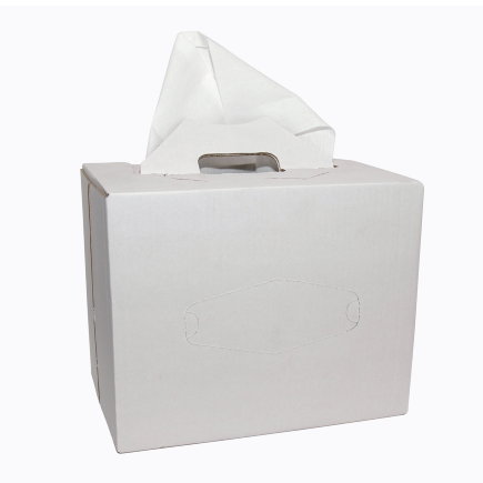 Werkdoeken, X-wipe, nonwoven, wit, 42,5 x 30 cm, dispenserdoos &agrave; 200 doeken 