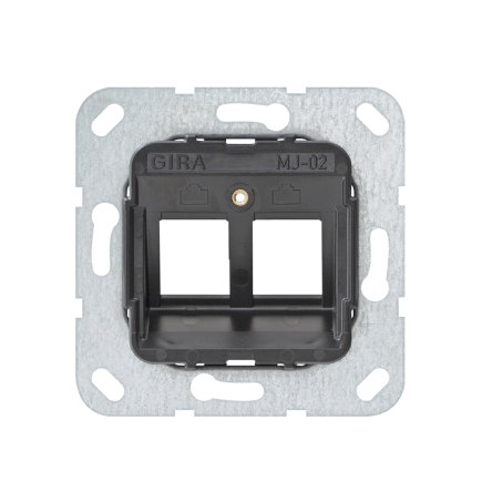 Gira draagring, modulair jack, 2-voudig, draagring MJ-01 tot MJ-10 