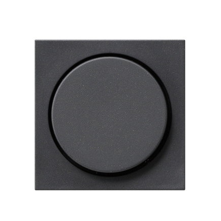 Gira afdekplaat, voor dimmer en elektronische potentiometer, antraciet 