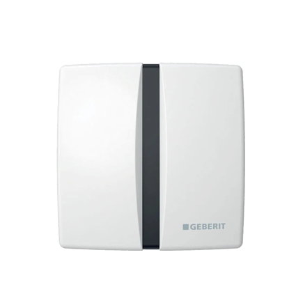 Geberit urinoirstuursysteem met elektronische spoelactivering, batterijvoeding, spuitgietzink, wit 
